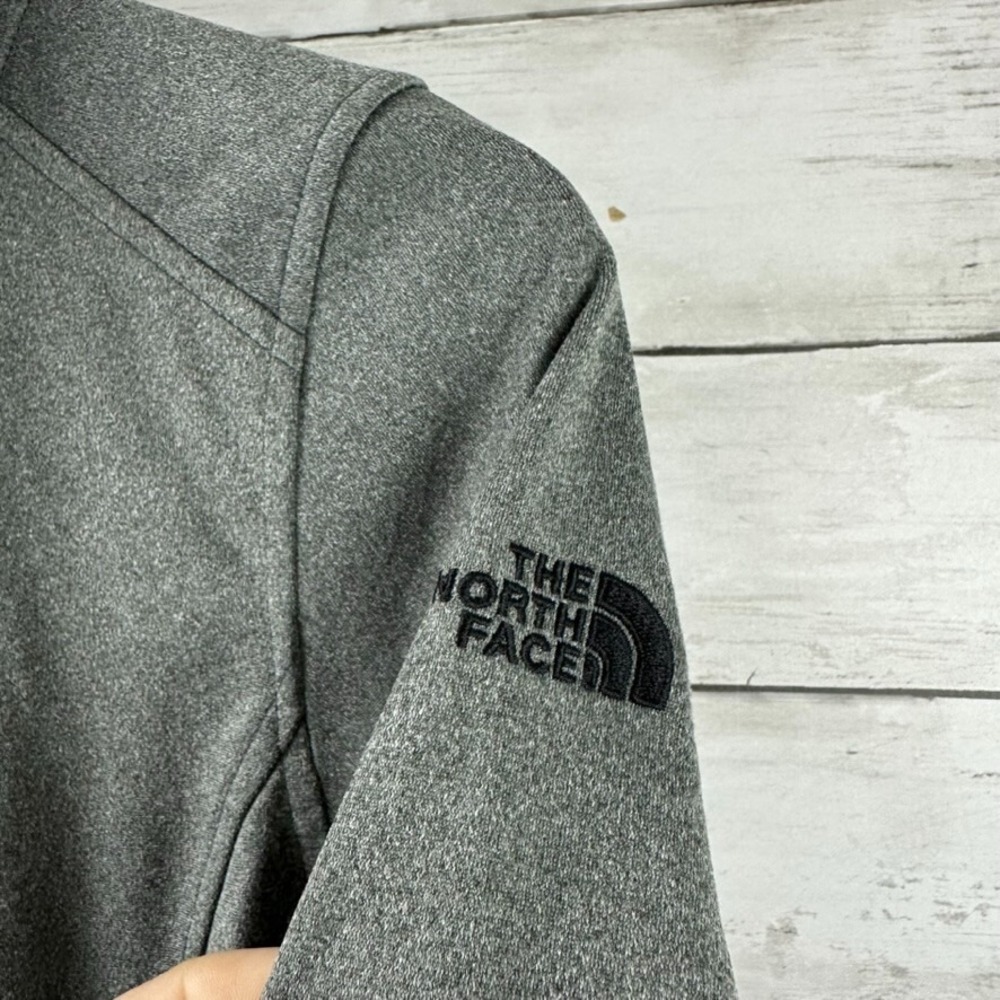 The North Face Mens Medium 1/4 Zip Mountain Gray Outdoor - Picture 4 of 10